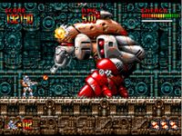 une photo d'Ã©cran de Mega Turrican sur Sega Megadrive